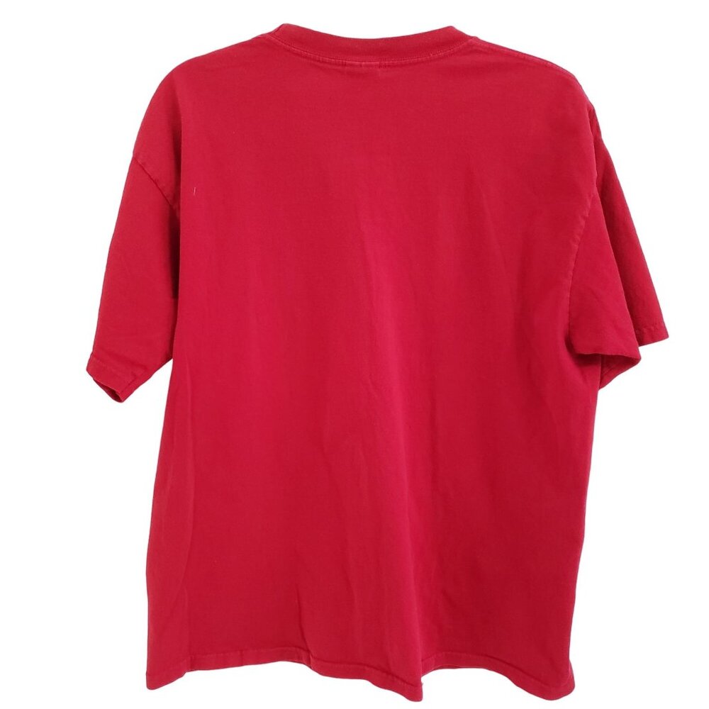 Cozumel Mexico T-Shirt Mens XL Red Cotton Stingray Graphic Souvenir Yazbek - Picture 3 of 5